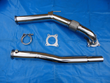 Downpipe Edelstahl ohne Kat VW Golf 5