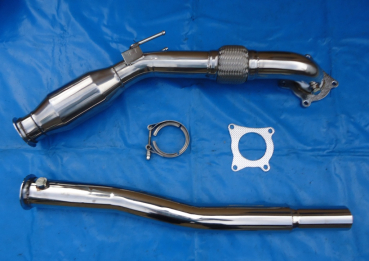 Downpipe Edelstahl mit Kat VW Golf 5