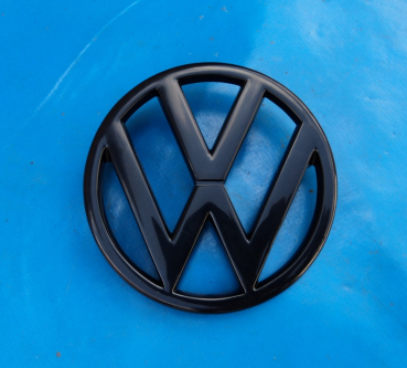 Emblem VW Zeichen schwarz