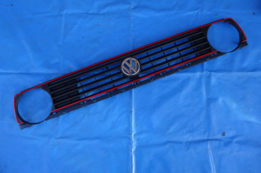 GTI VW Golf 2 Grill mit Chromemblem