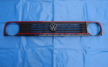 GTI VW Golf 2 Grill mit schwarzem Emblem