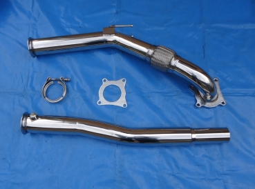 Downpipe Edelstahl ohne Kat VW Scirocco 3